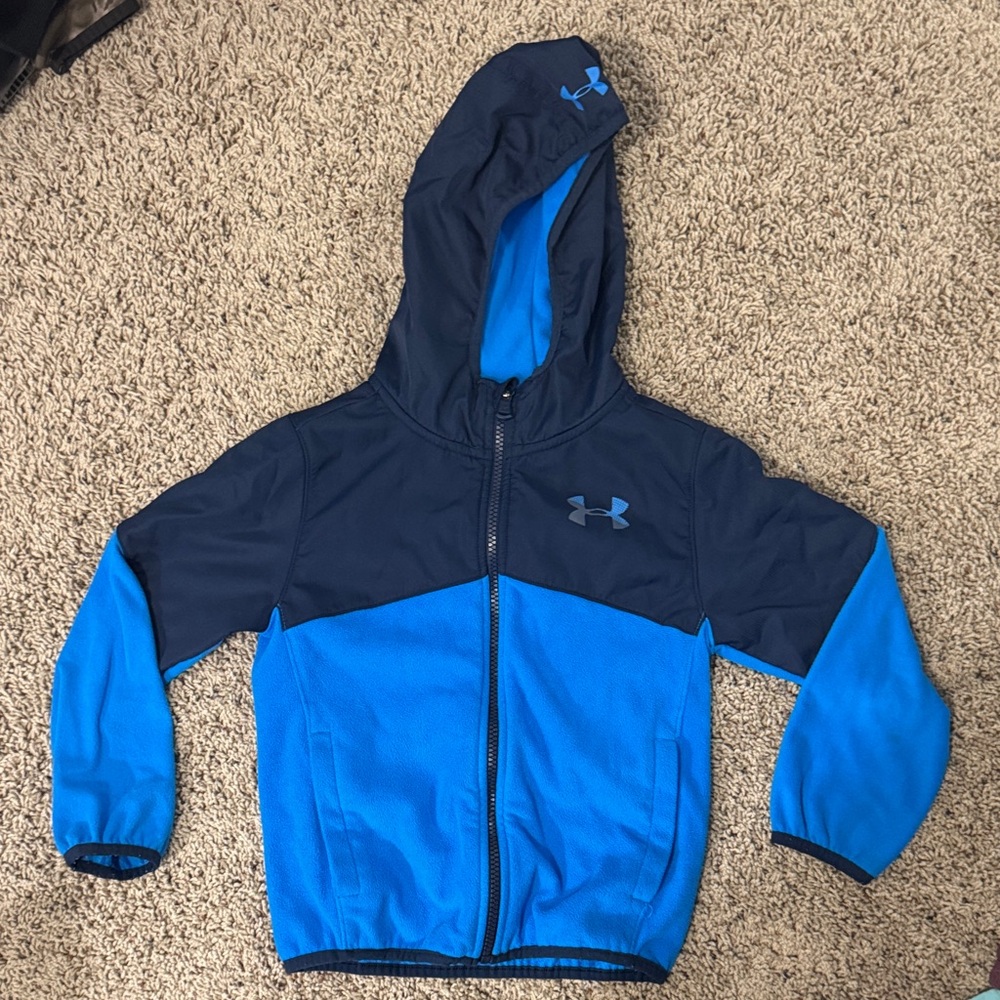 Under Armour Kids Two-Tone Blue Hoodie
